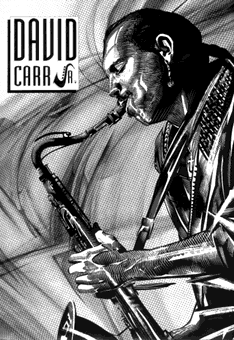 David LIVE! Art Print